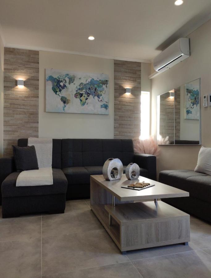 Wish Sea & Mountain View Villa Stalos Exterior photo